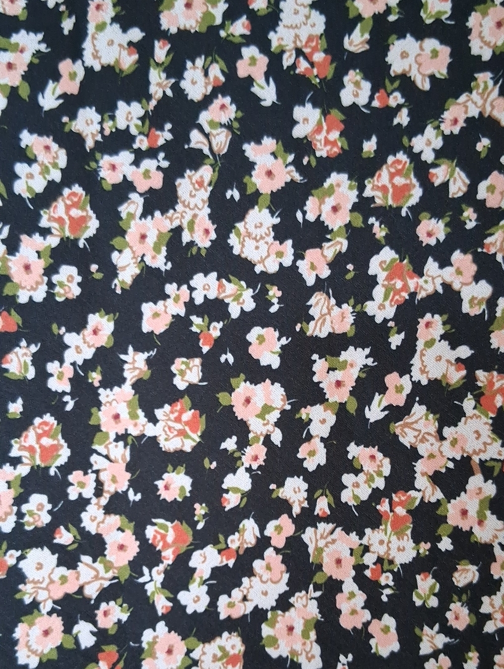 Floral A-Line Midi Skirt - Picture 2 of 3